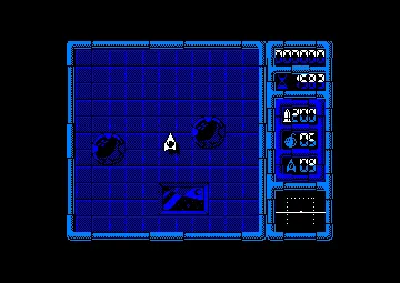 Afteroids (S) (1988) screen shot game playing